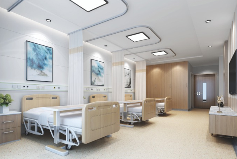 醫院住院部三人病房家具