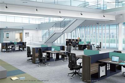 員工辦公桌-蔚來系列